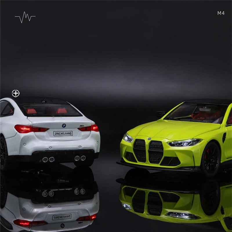 1:24 Modèle de voiture en alliage de compétition BMW M4