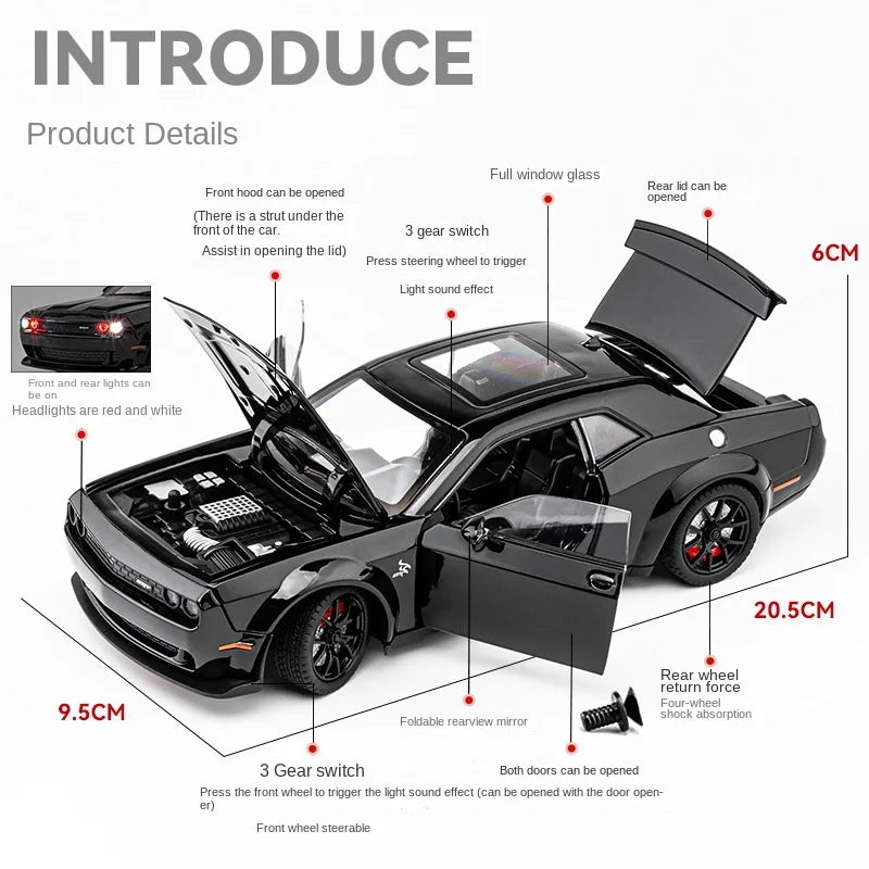 1:24 Dodge Challenger Hellcat Redeye ALLIA