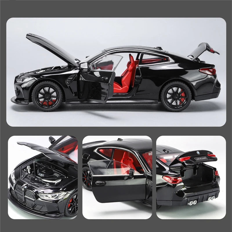 1:24 Modèle de voiture en alliage de compétition BMW M4