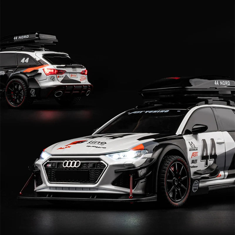 1:24 AUDI RS6 Avant Station Wagon Racing Racing Modèle