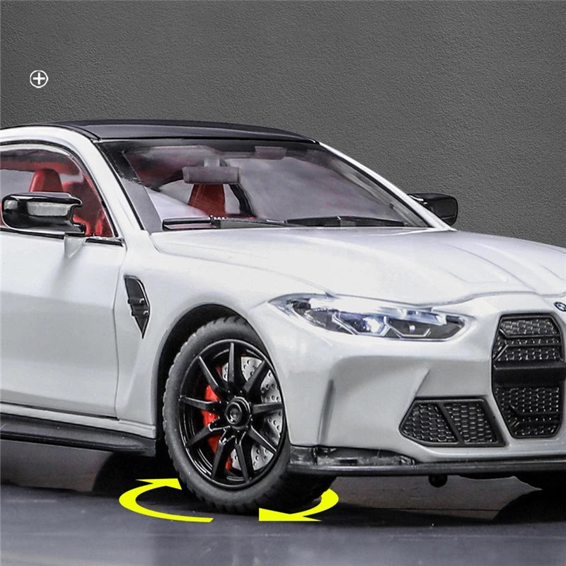 1:24 Modèle de voiture en alliage de compétition BMW M4