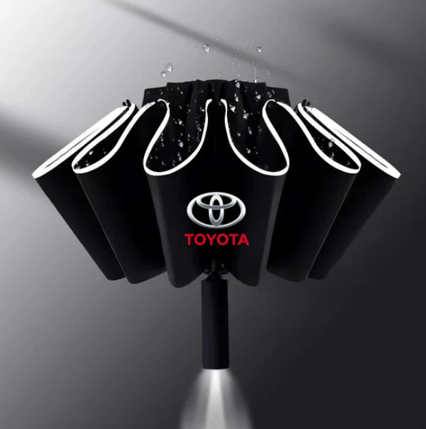 Toyota Umbrella avec lampe de poche LED