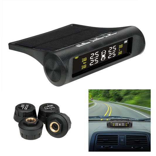 Wireless Solar Tire Pressure Monitoring System