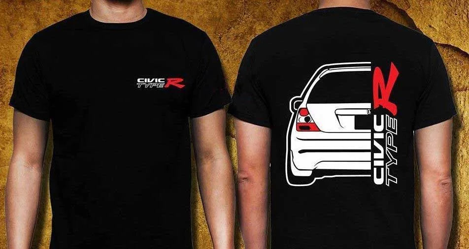 T-shirt Passionné de Civic Type R