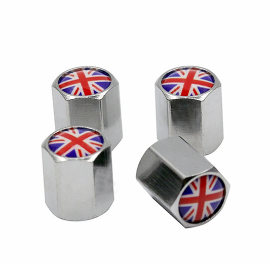 UK Flag -Logo -Emblem -Ventilkappen