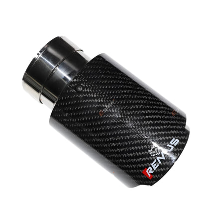 REMUS Gloss Carbon Fiber Exhaust Tip 