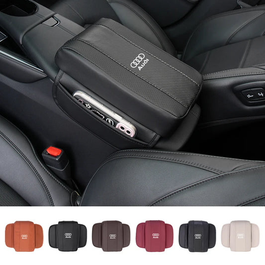 Audi Car Armrest Protective Box - Premium Design