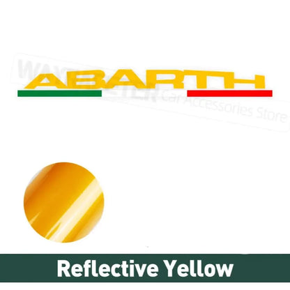 Abarth Windshield Decal