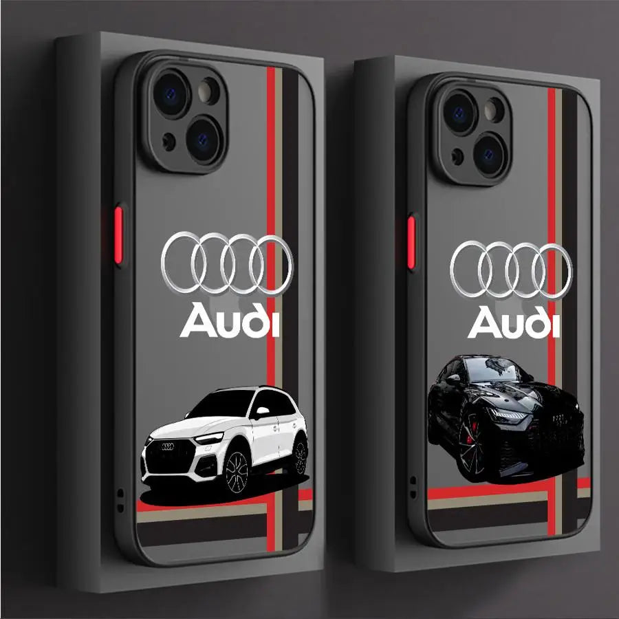 Étui iPhone de la mode Audi 