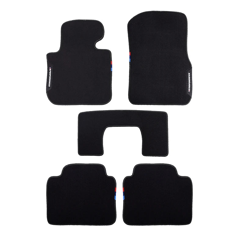 BMW M Performance Style Velvet Car Floor Matten