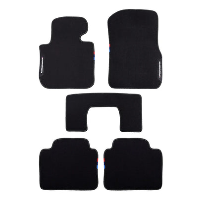 BMW M Performance Style Velvet Car Floor Matten