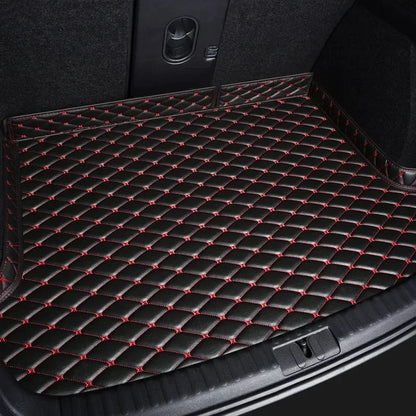 Tapis de sol de voiture en cuir de luxe pour Peugeot 3008