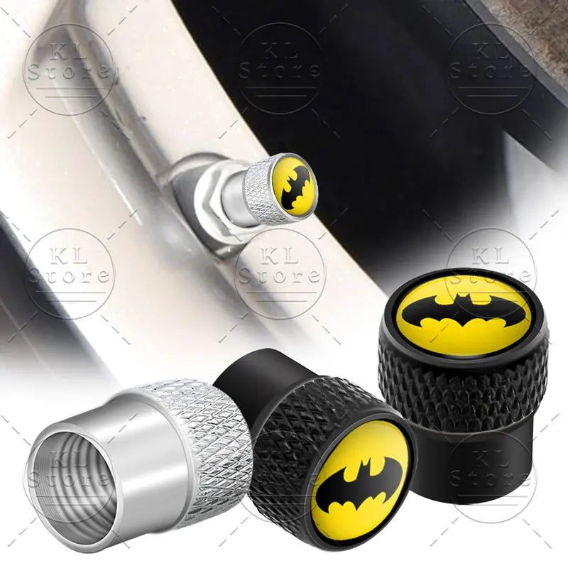 Caps de soupape de pneus Batman