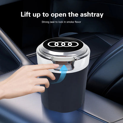 Audi -LED -Auto -Aschenbecher 