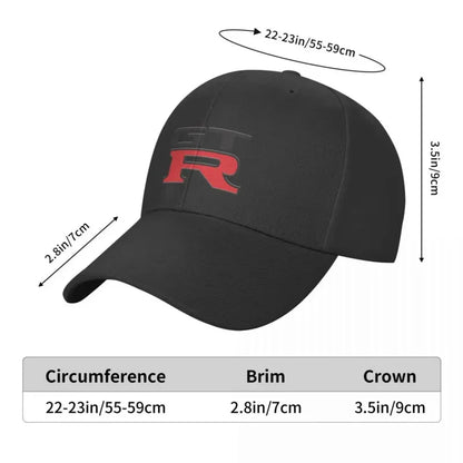 gorra de béisbol con logo GTR