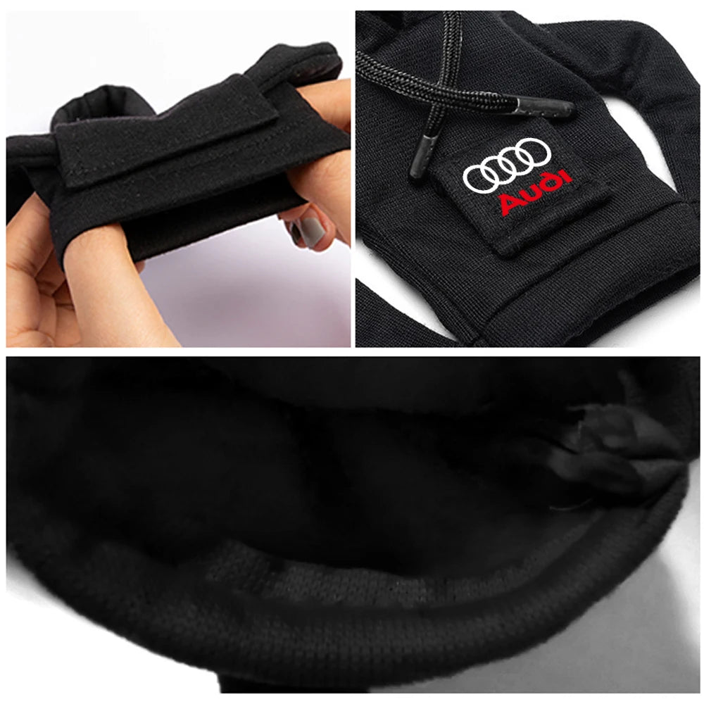 Hoodie Car Gearschichtabdeckung für Audi