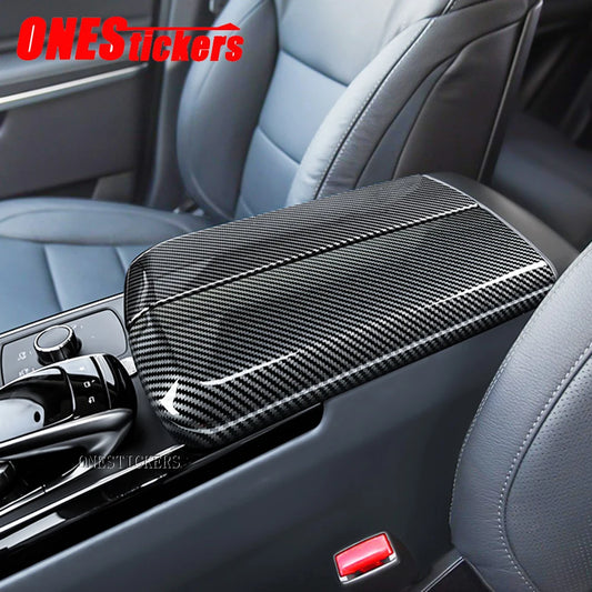 Carbon Fiber Armrest Cover for Mercedes Benz 