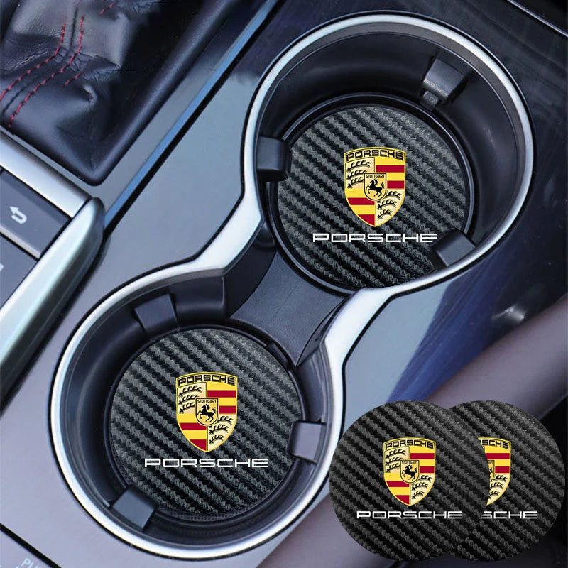 Porsche Carbon Fiber Cup Holder