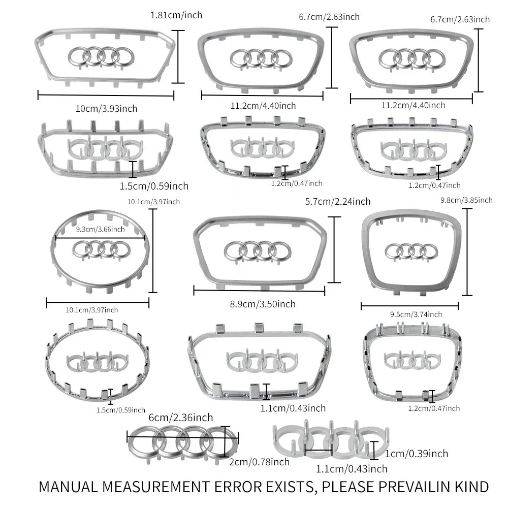 Bande de garniture du volant Audi 