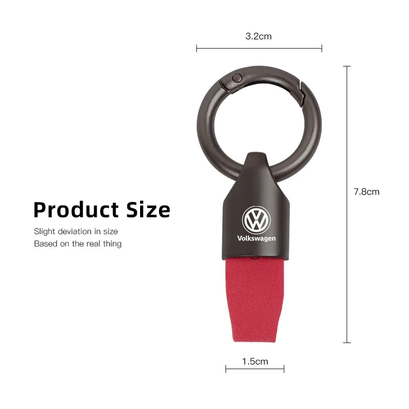 Volkswagen Leather Key Ring Holder 