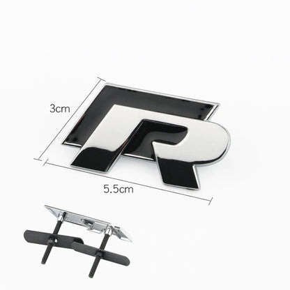 Insignia de emblema de Volkswagen R-Line