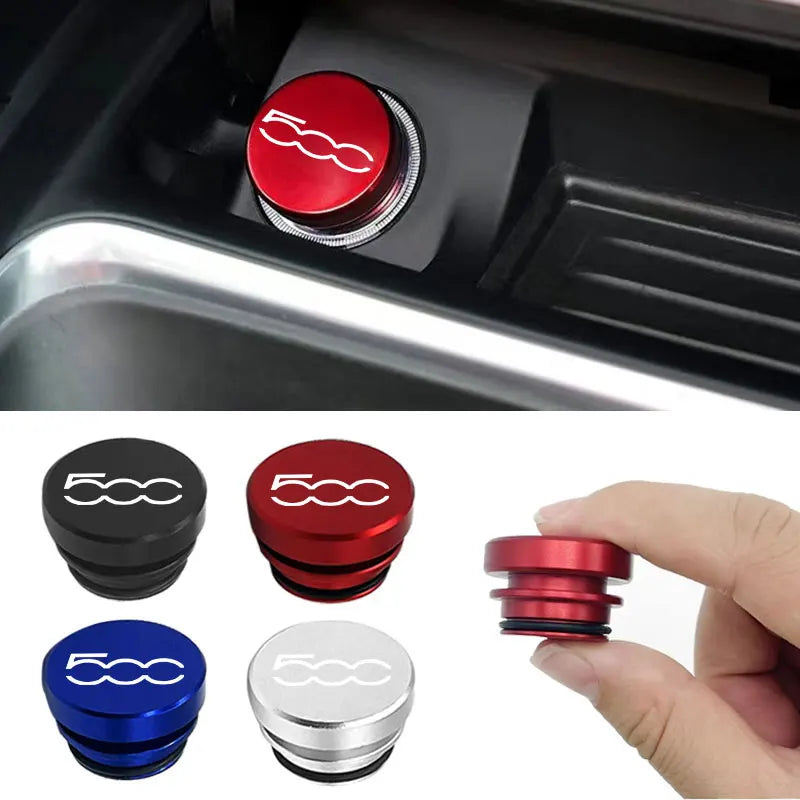 Fiat 500 Car Cigarette Plug Cover 