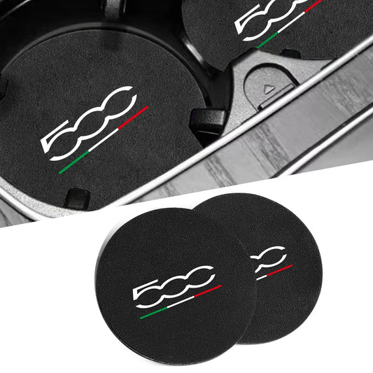 Fiat 500 Cup Holder Pads