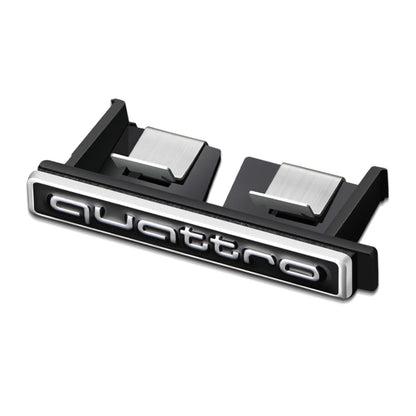 Quattro Logo Front Grill Badge 