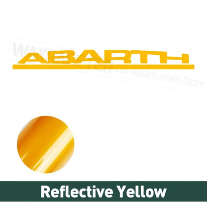 Abarth Windshield Decal