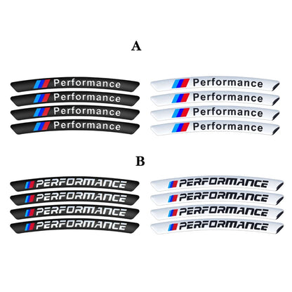 Autocollants de pneus de performance