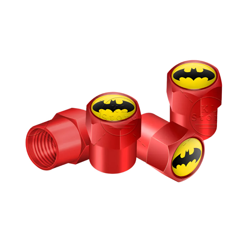 Batman Tire Valve Caps