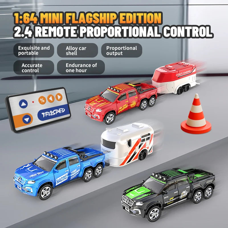 1:64 Metal Ally Remote Control Car 