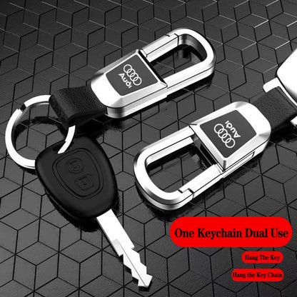 Audi Premium Leather Keychain