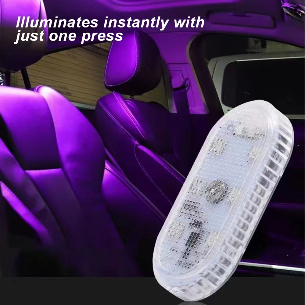 Lumière LED sans fil pour intérieur de voiture