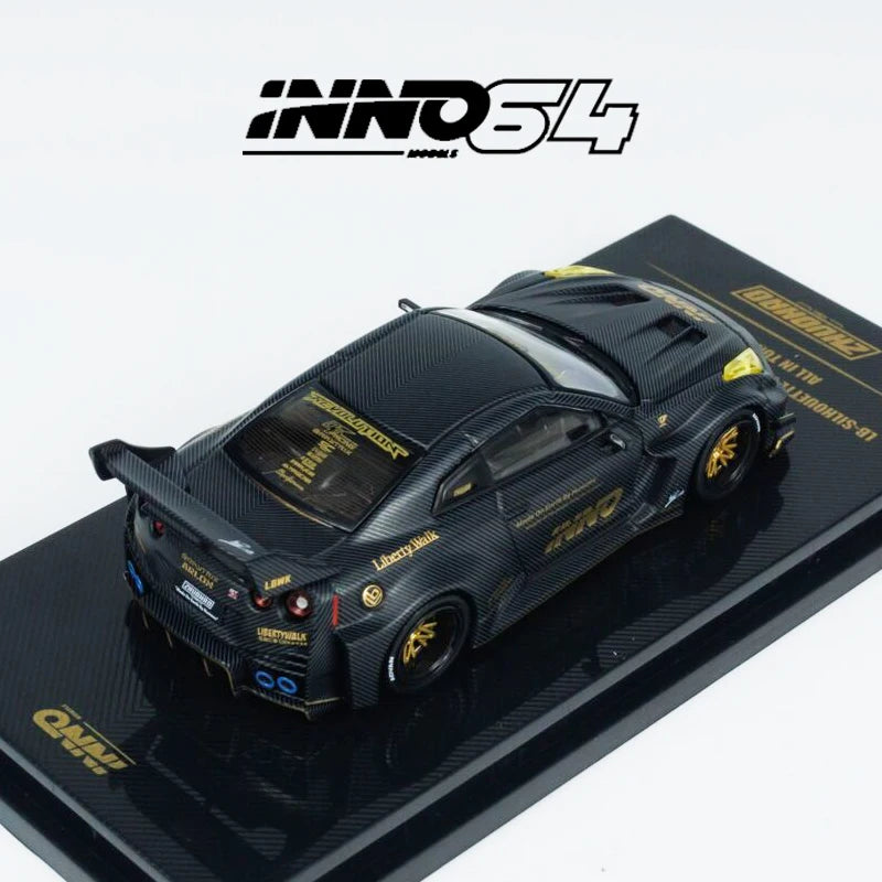 نموذج INNO 1:64 LBWK GTR R35 مصنوع بالكامل من سبائك الكربون