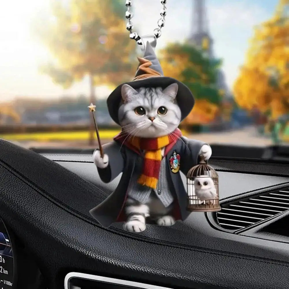 Pendant la voiture pour chats décorative