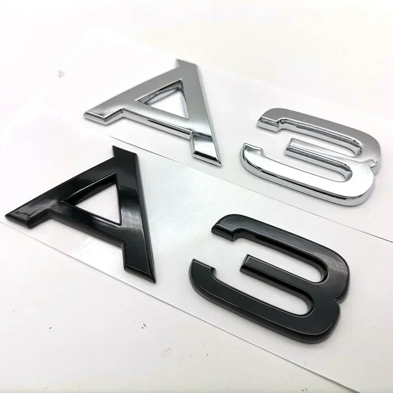 Calcomanías adhesivas 3D para Audi