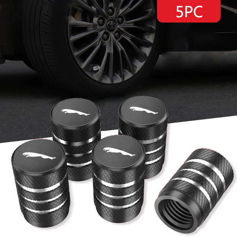 Jaguar Tire Valve Caps