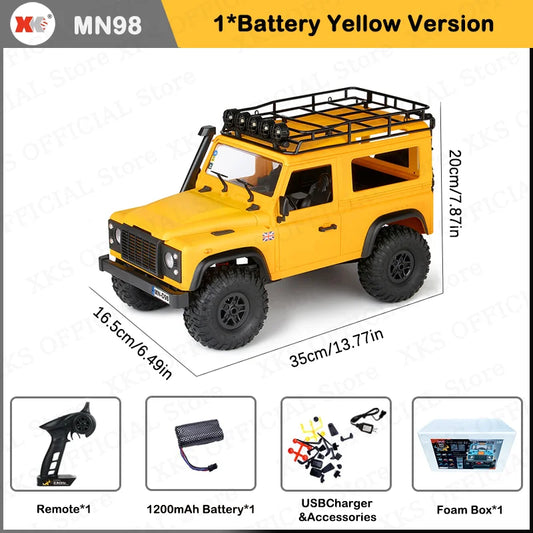 1:12 Scale 4x4 Off-Road RC Climbing Car