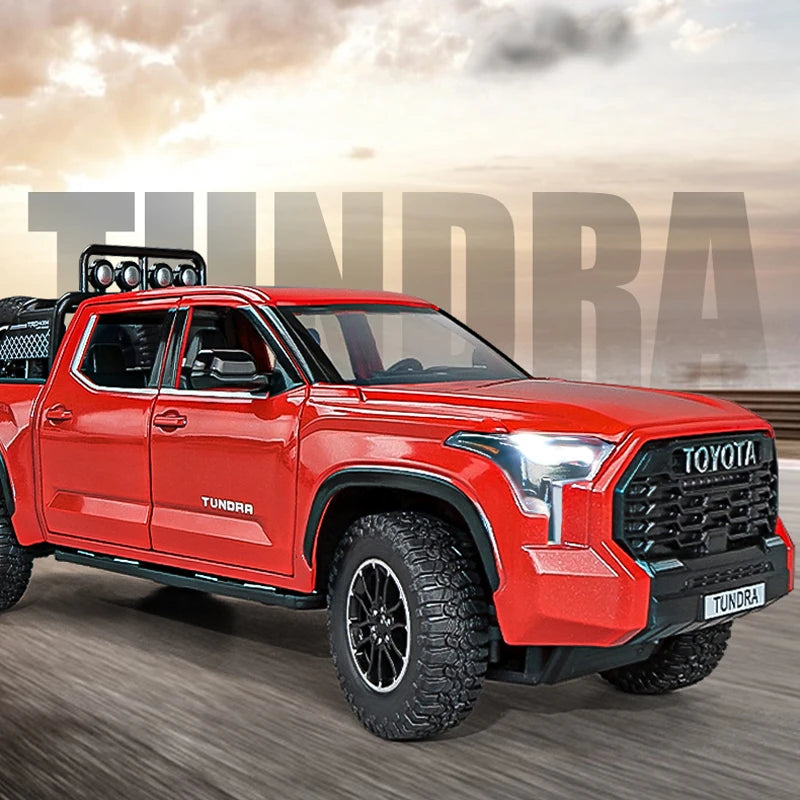 1:24 à échelle Tundra Trd Pro hors route modèle de voiture en métal 