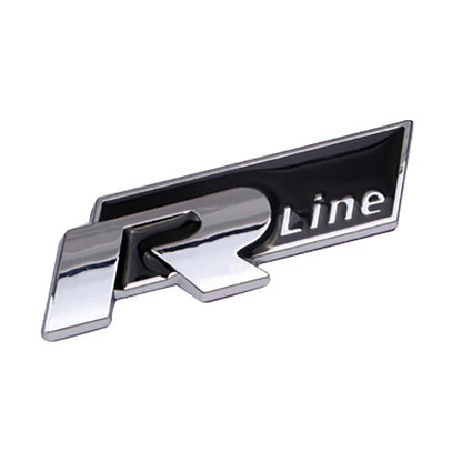 Insignia de emblema de Volkswagen R-Line