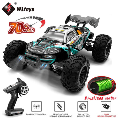 Auto RC 1:16 4WD - 70 km/h o 50 km/h con luci a LED