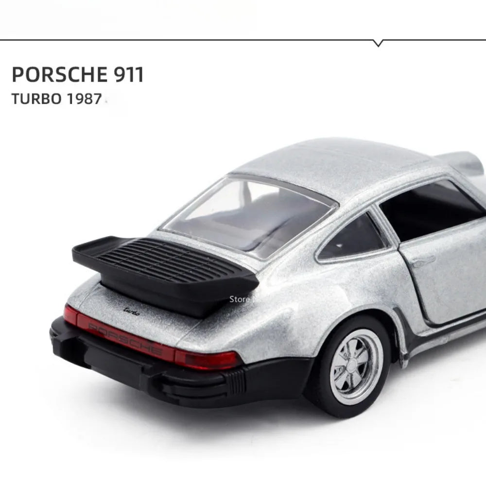 Porsche 911 Turbo miniature à l'échelle 1/36