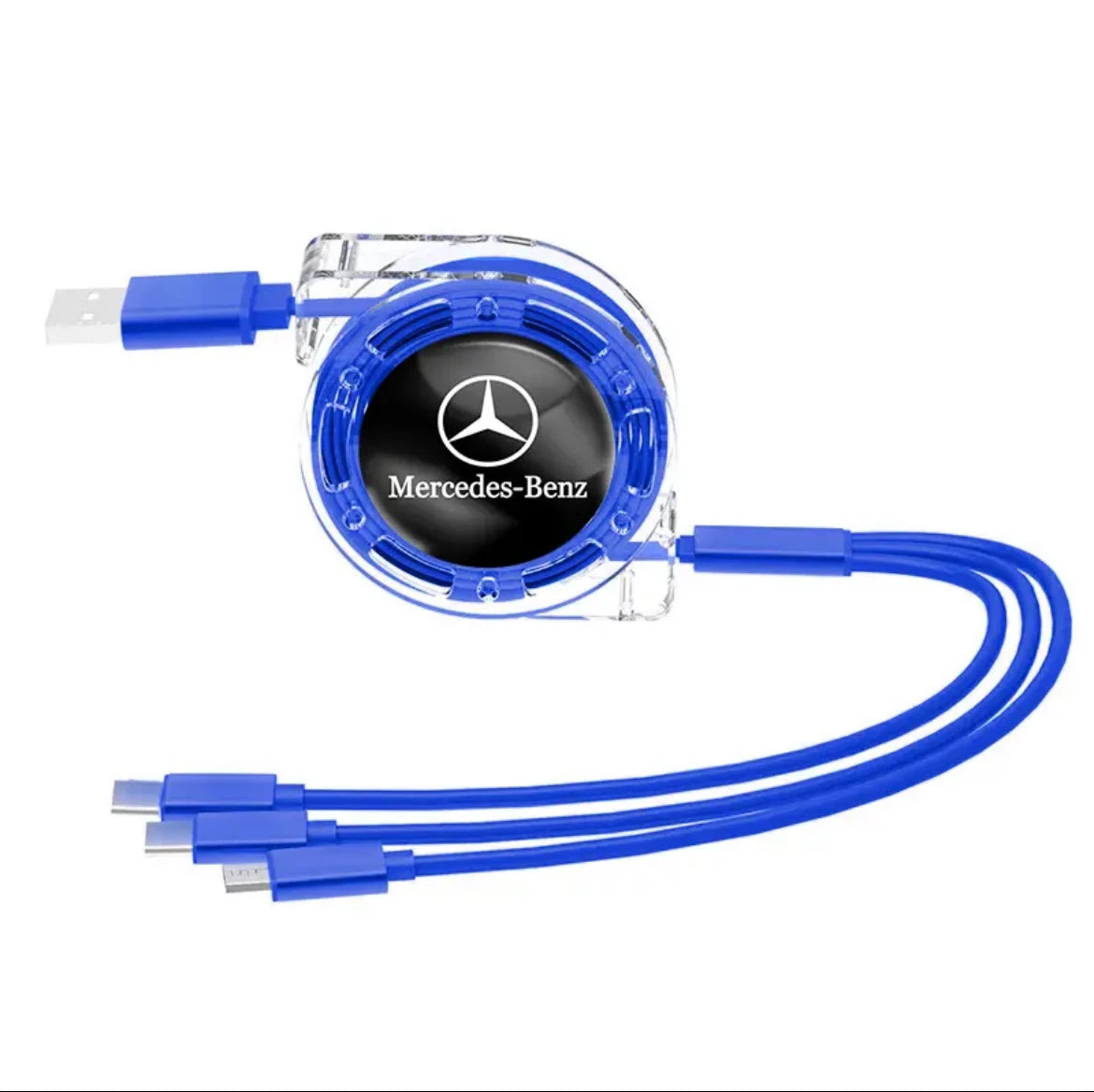 Mercedes-Benz Retractable 3-in-1-Ladungskabel