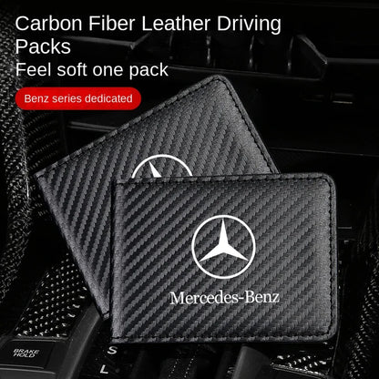 Carbon Faser Brieftaschen -Führerscheininhaber 