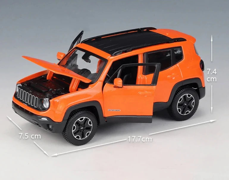 1:24 Jeep Renegade SUV Modèle de voiture en alliage