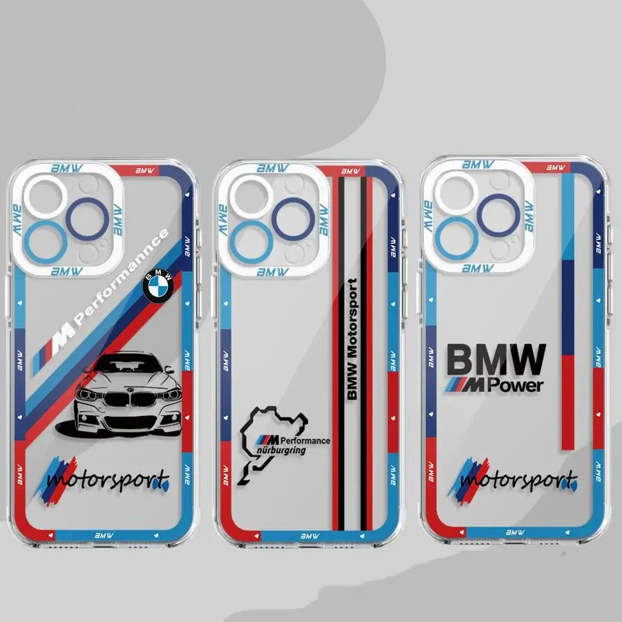 BMW Motorsport Clear iPhone Case 