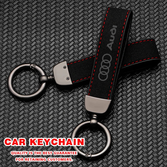 Audi Sport Premium Suede Keychain