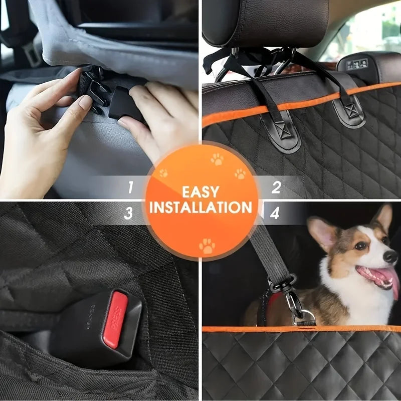 Cubierta ideal para el asiento del automóvil - Hamaca para perros impermeable