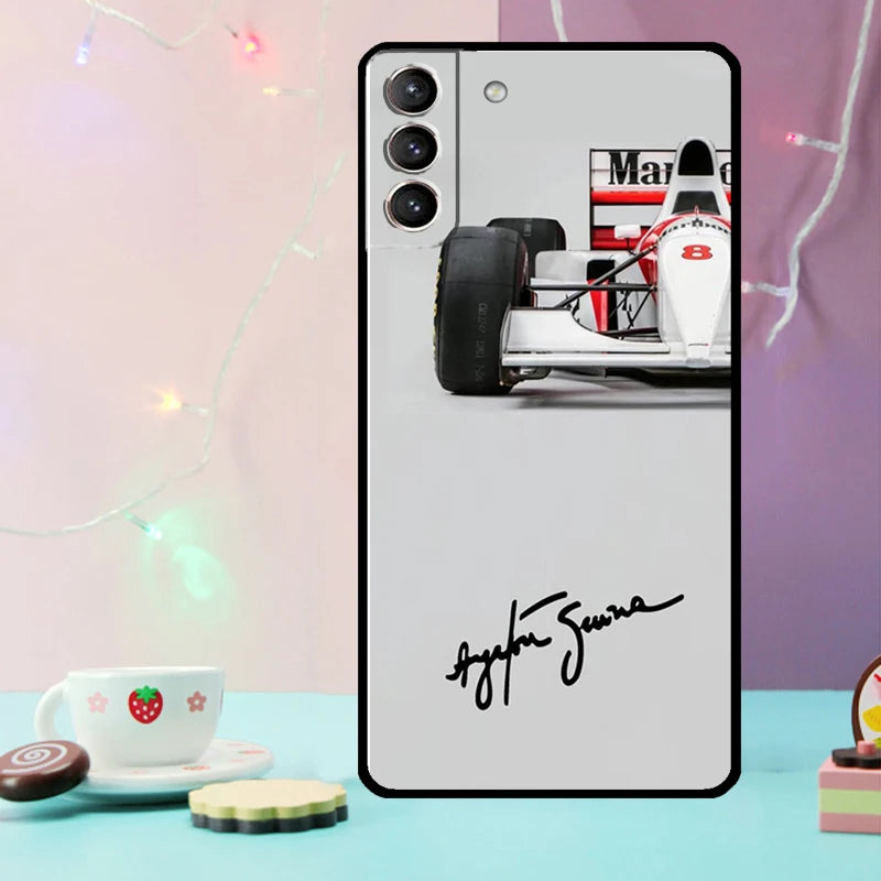 Ayrton Senna Telefonkoffer für Samsung